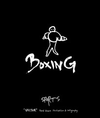 스포츠 포스터 / 손으로 그린 스포츠 그림