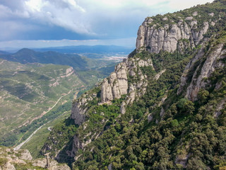 Naklejka premium monserrat hiszpania