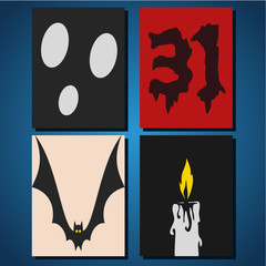 Vector Illustration of Halloween Background