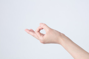 手 ジェスチャー