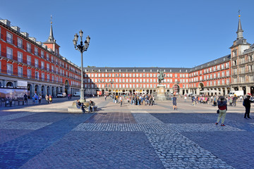  Plaza Mayor in Madrid, Spain