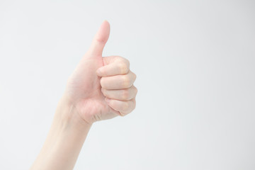 手　ジェスチャー