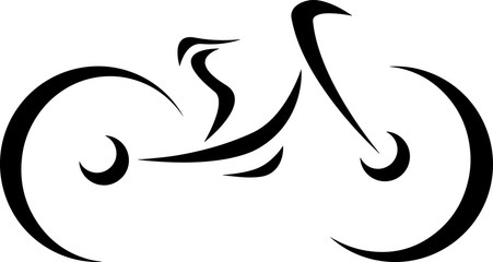 bicycle logo for cycling sport