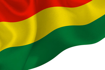 ボリビア　 国旗　旗　背景 