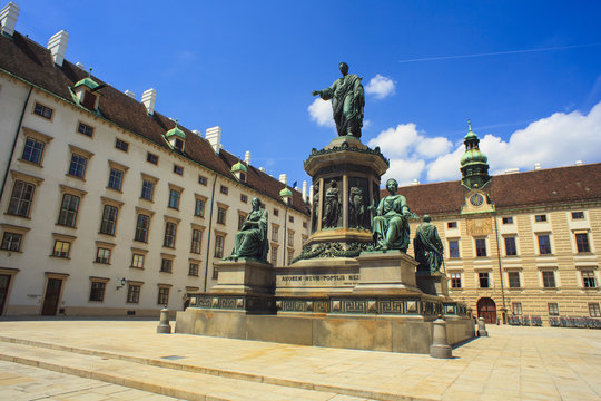 Kaiser Franz Monument in Vienna