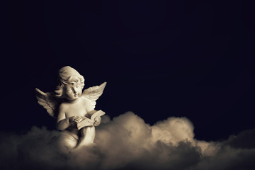 Angel on the cloud