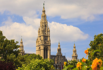 Obraz premium Bell tower of St. Stephen's Cathedral, Vienna