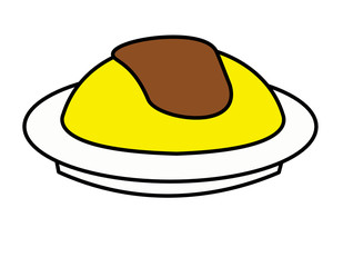 オムライス(デミグラス)