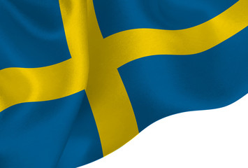 スウェーデン　 国旗　旗　背景