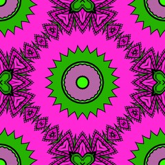 Decorative wallpaper for interior design. Modern geometric ornament. Seamless vector illustration