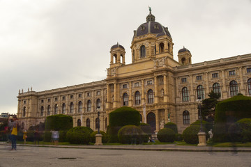 Fototapeta na wymiar The Naturhistorisches Museum, Vienna