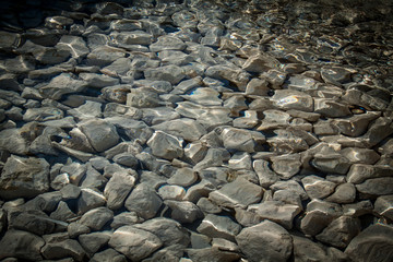 water level and sunshine