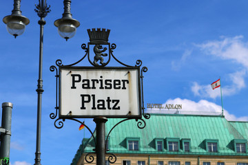 Obraz premium Pariser Platz