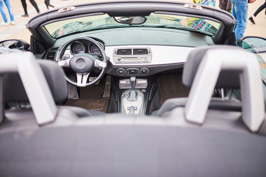 Open Sports Car Interior