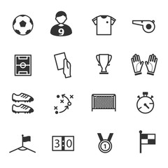 Soccer Icons Set