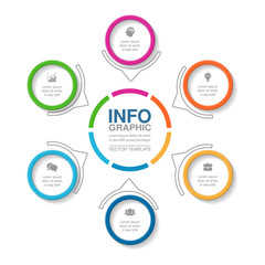 Vector infographic template for diagram, graph, presentation, chart, business concept with 8 options.