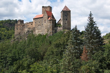 Fototapeta na wymiar The castle of Hardegg in Lower Austria 