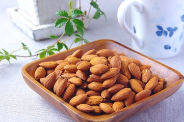 ナッツ　ローストアーモンド　「Roast　almonds」