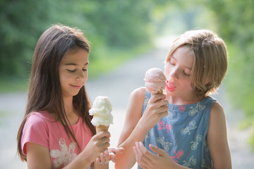Fototapeta premium Summer Ice Cream Cones