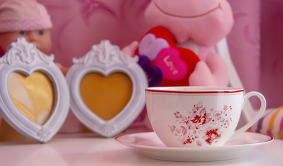 food, pink, dessert, white, sweet, cup, cream, flower, milk, 