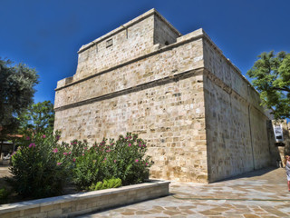 Fototapeta na wymiar Byzantine castle, Limassol, Cyprus