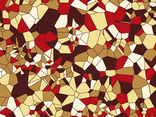 Fototapeta na wymiar Colored abstract geometric flat grid facet polygonal pattern background