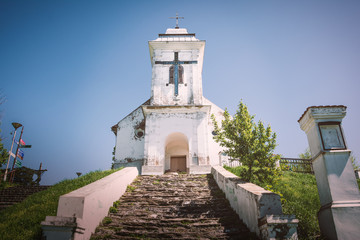 Fototapeta na wymiar Chapel of the Holy Cross Vrsac Serbia