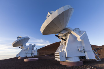 Mauna Kea Smithsonian Submillimeter Array, Big Island, Hawaii: