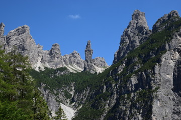 Obraz premium Dolomiti - Campanile di Val Montanaia