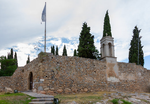 Karababa Ottoman Castle in Chalcis, Greece