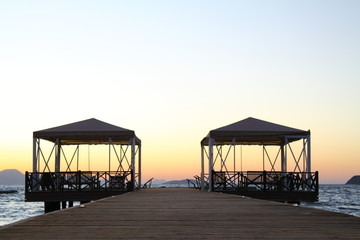 A small seaside town Turgutreis