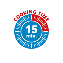 15 minutes cooking time illustration