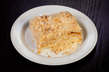 Delicious napoleon cake