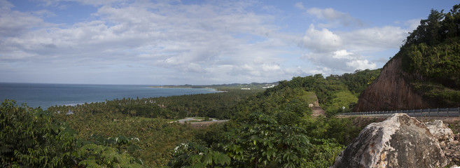 Tall road The DR-7, also known as the Santo Domingo-Samana Highway or simply Samana Highway