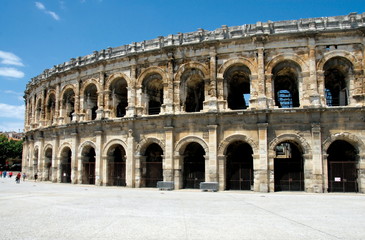 Obraz premium Arena of Nîmes, Nîmes, departament Gard, Francja