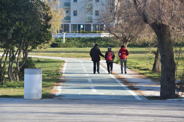 Pesaro, Baia Flaminia, passeggiata
