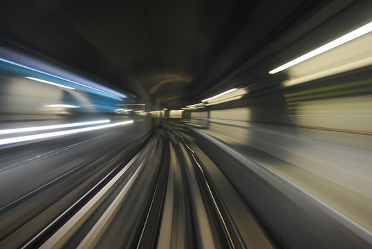 Abstract high speed technology concept image