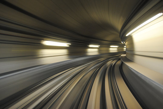 Abstract high speed technology concept image