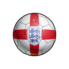 Naklejka premium English National Football Team - Soccer Ball