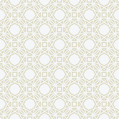 Vector beige seamless pattern. Elegant ornament background