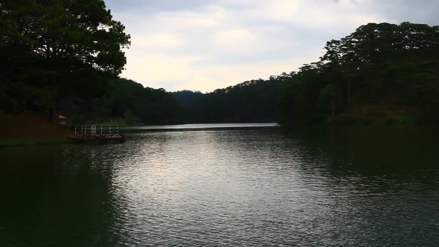 bridge over the lake