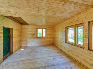 construction of a frame house