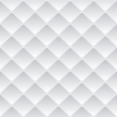 Fototapeta premium White seamless geometric pattern. Vector tiles background.