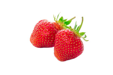 Strawberry isolated on white background