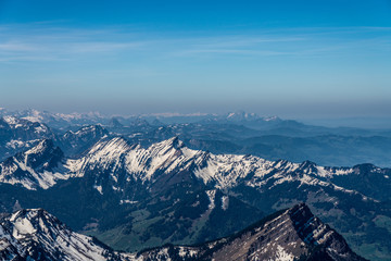 Santis. Swiss alps panorama