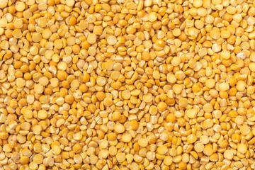 raw pea texture closeup