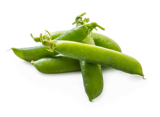 green peas pods