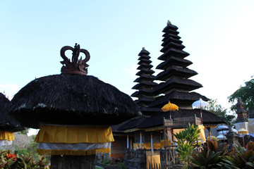 Around Pura Ayun Temple and garden complex in Bali.