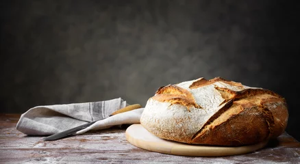 Foto op Plexiglas Bakkerij Traditioneel brood