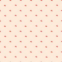 tiny sweet berry seamless pattern